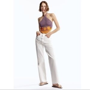 New Zara | Knit Halter Top